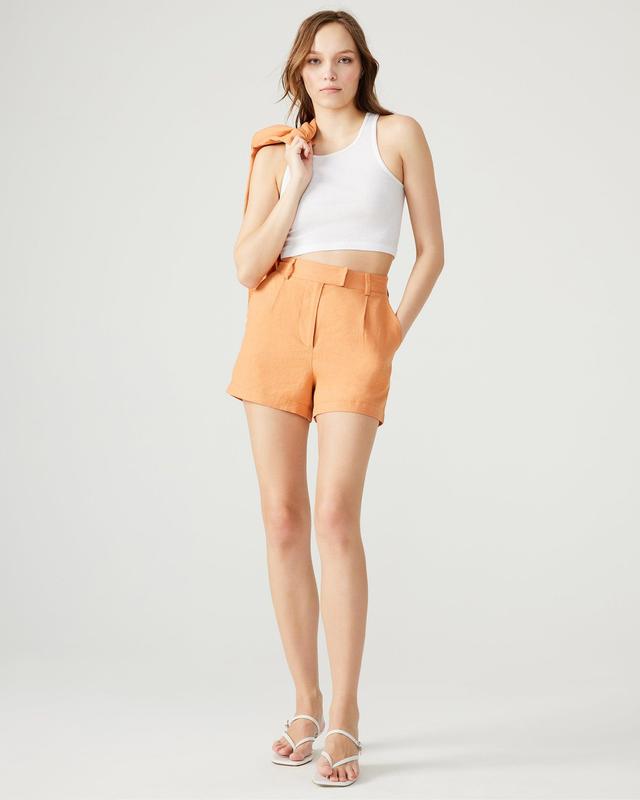 IMELDA SHORTS CARAMEL Female Product Image