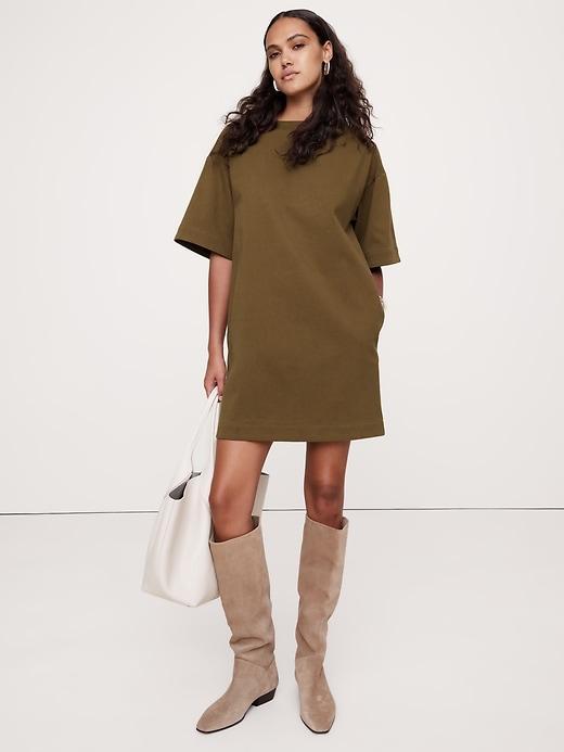 Boxy Cotton T-Shirt Dress Product Image