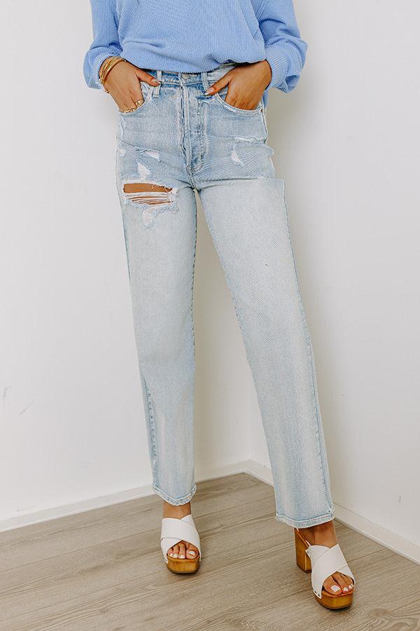 The Caylynn High Waist Distressed Jean product image