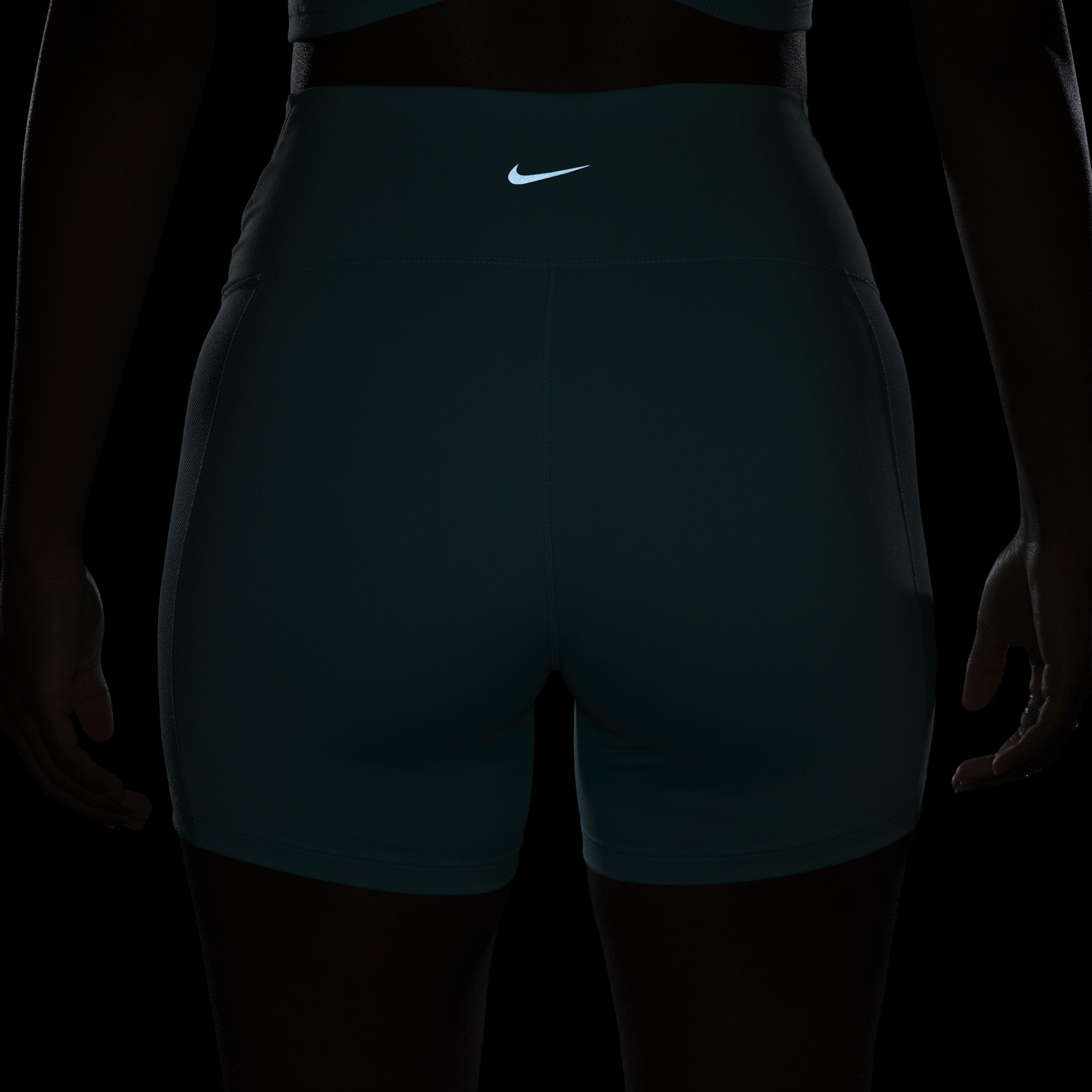 Nike Women's One Wrap High-Waisted 5" Biker Shorts Product Image