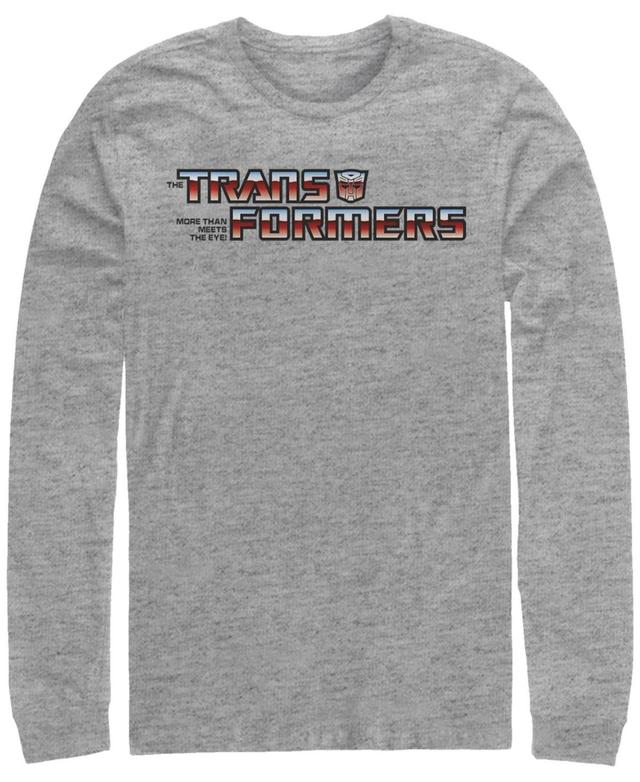 Mens Transformers Generations Autobot Logo Long Sleeve T-shirt Product Image