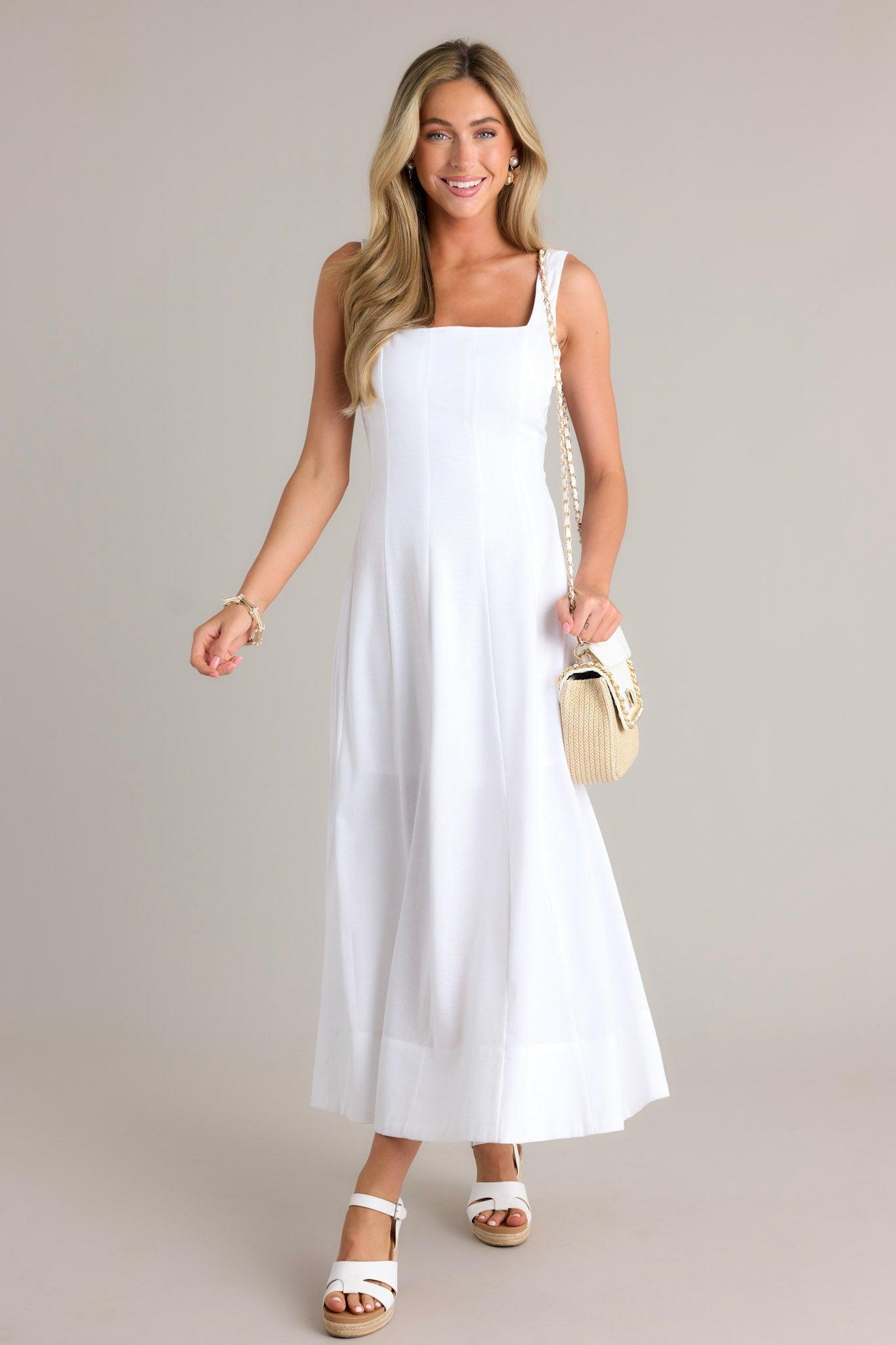 Urban Sophistication White Maxi Dress Product Image