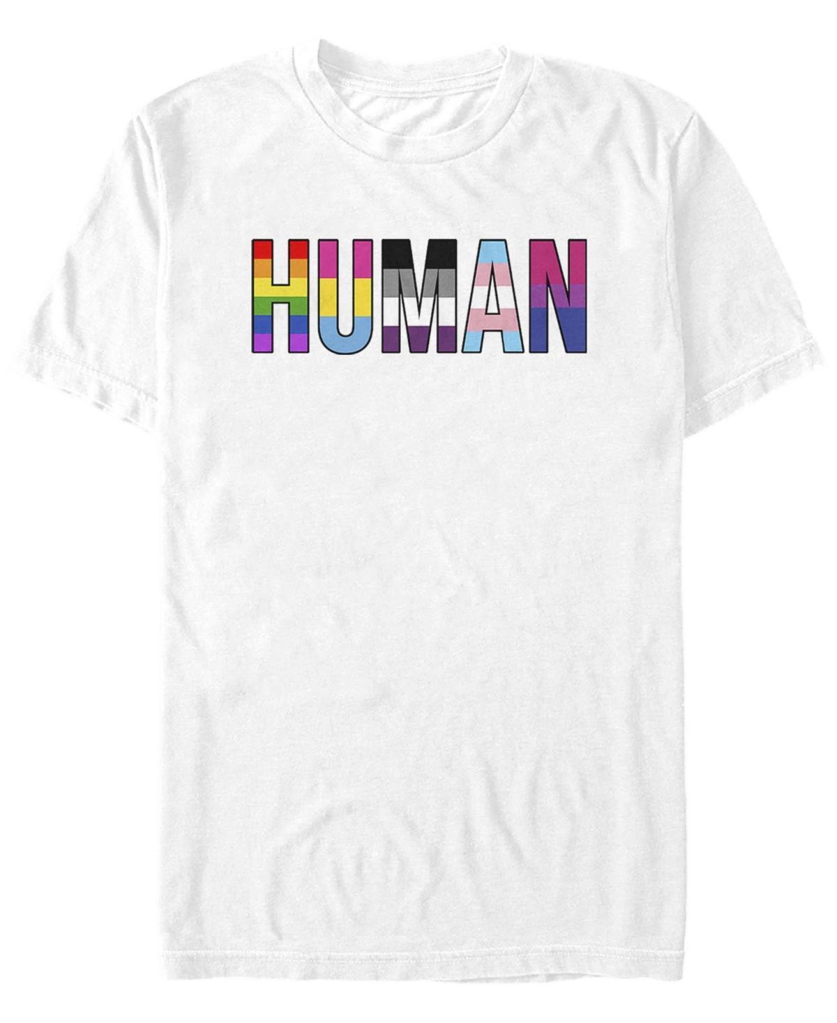 Fifth Sun Mens Human Pride Short Sleeve Crew T-shirt Product Image