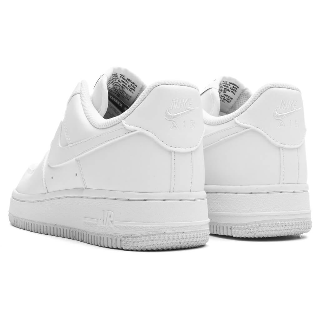 Women's Air Force 1 '07 Next Nature - White/Black/Metallic Silver Female Product Image