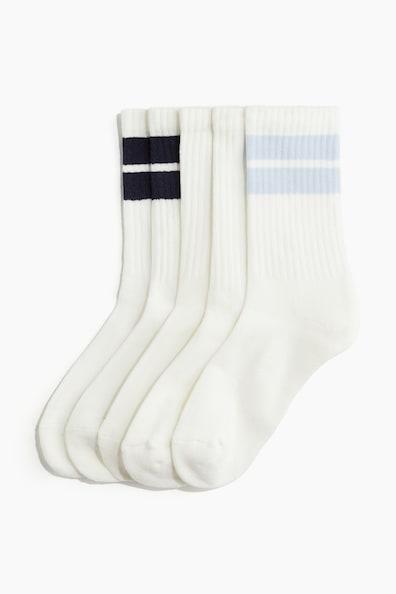 5-pack Ribbed Socks Product Image