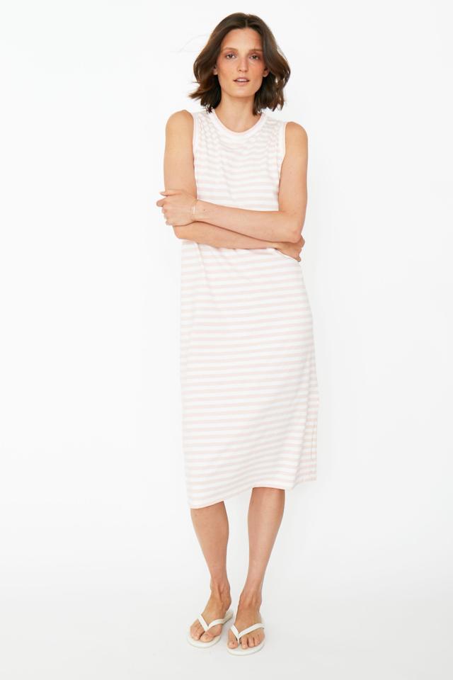 The Tank Dress - Shell/White Female Product Image