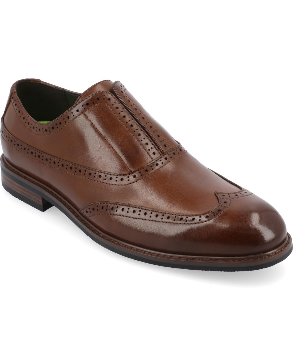 Vance Co. Mens Nikola Tru Comfort Foam Slip-On Oxford Dress Shoes Product Image