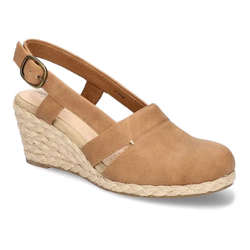 Easy Street Stargaze Womens Espadrille Wedge Sandals Product Image