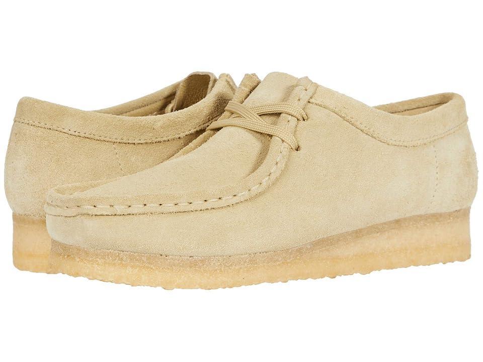 Clarks Wallabee (Maple Suede 1) Women's Lace up casual Shoes Product Image