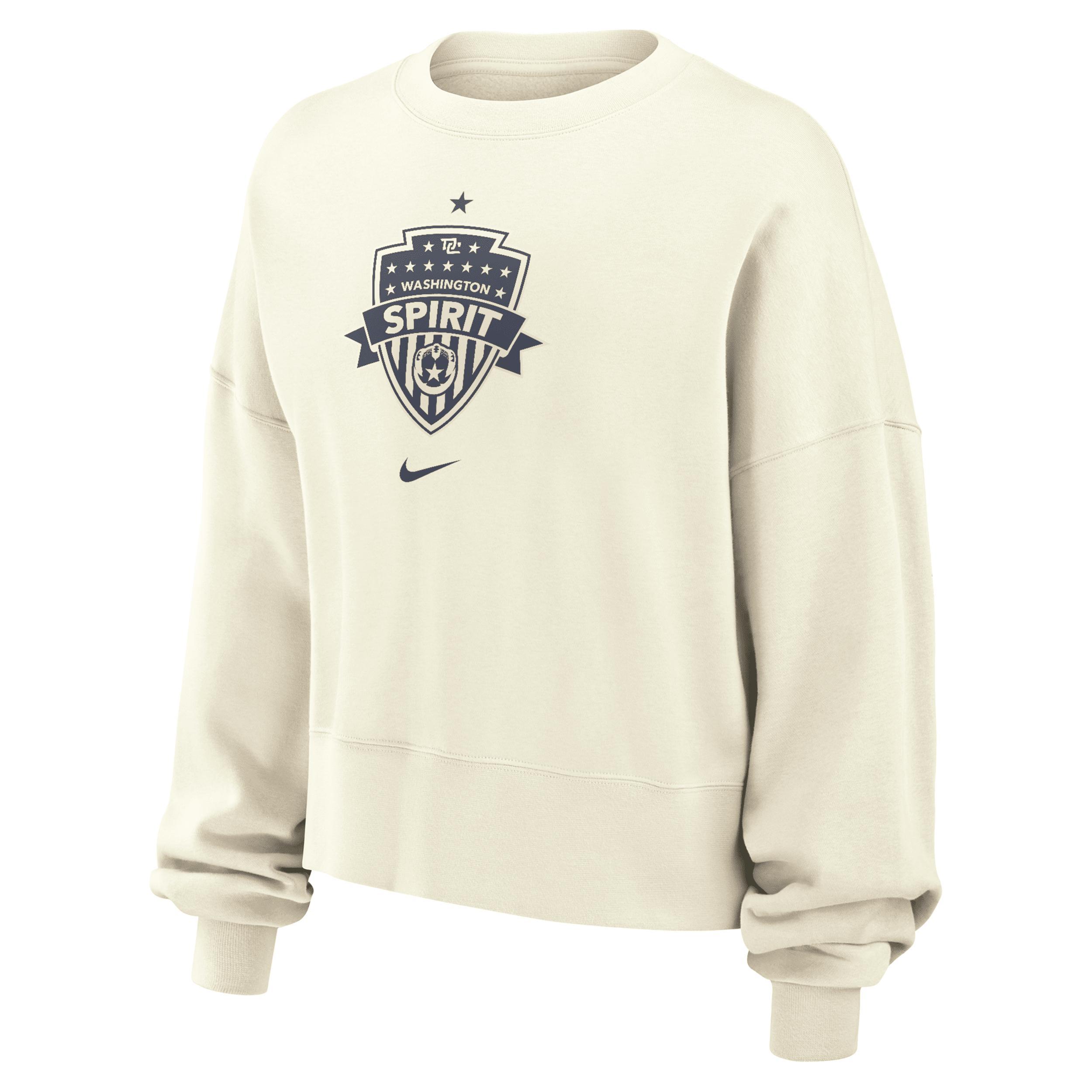 Washington Spirit Phoenix Fleece Nike Women's NWSL Crew-Neck Sweatshirt Product Image