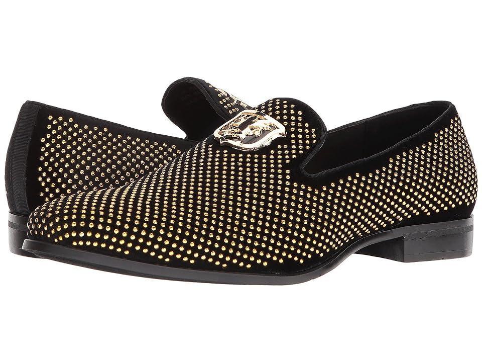 Stacy Adams Swagger Studded Ornament Loafer (Black Men's Shoes Product Image