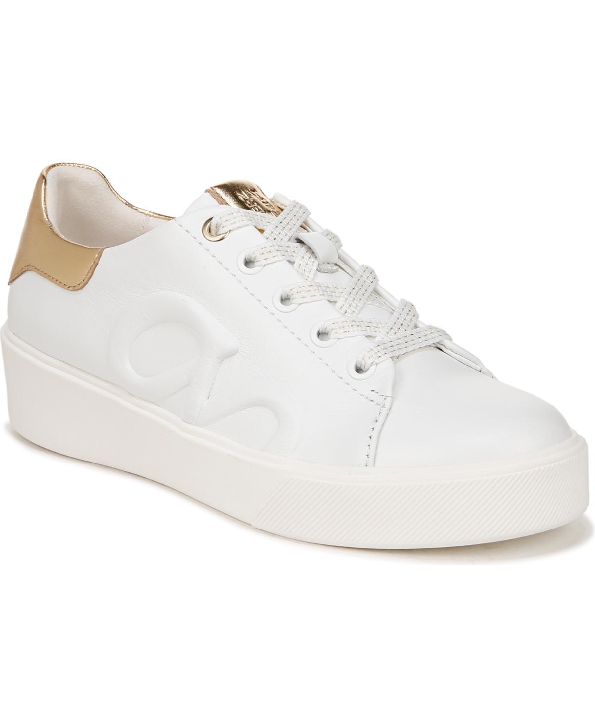 Naturalizer Morrison Logo (Warm White Leather) Women's Shoes Product Image