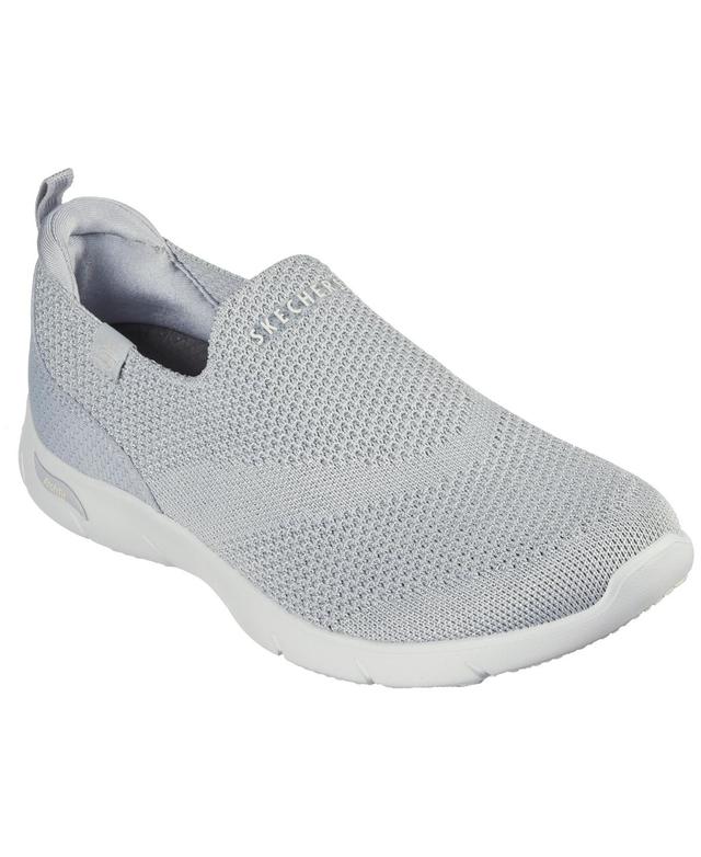 Skechers Womens Arch Fit Refine - Iris Slip-On Casual Sneakers from Finish Line Product Image