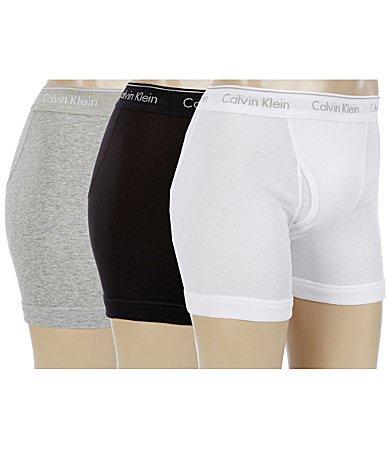 Calvin Klein Classics 3-Pack Cotton Boxer Briefs Product Image