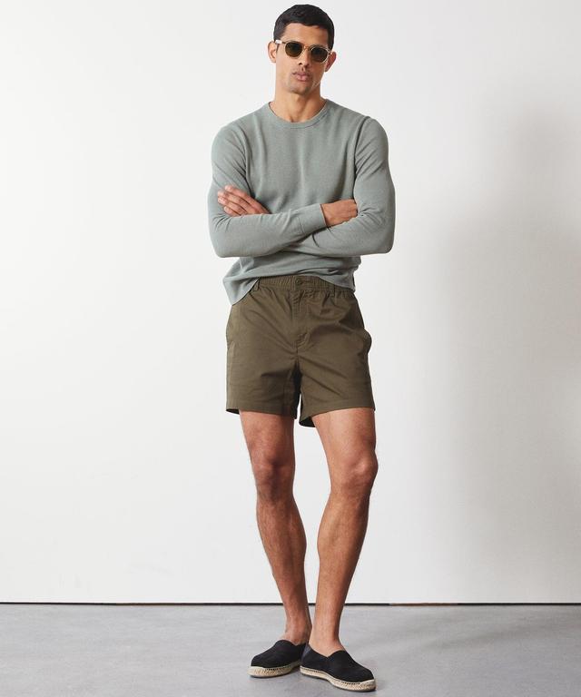 5" Cotton Beachcomber Short in Snyder Olive Product Image