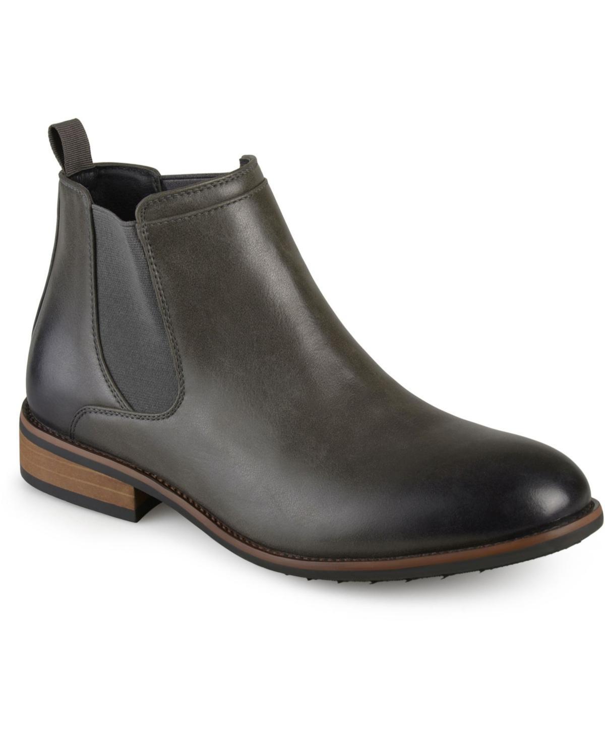 Vance Co. Landon Mens Chelsea Boots Brown Product Image