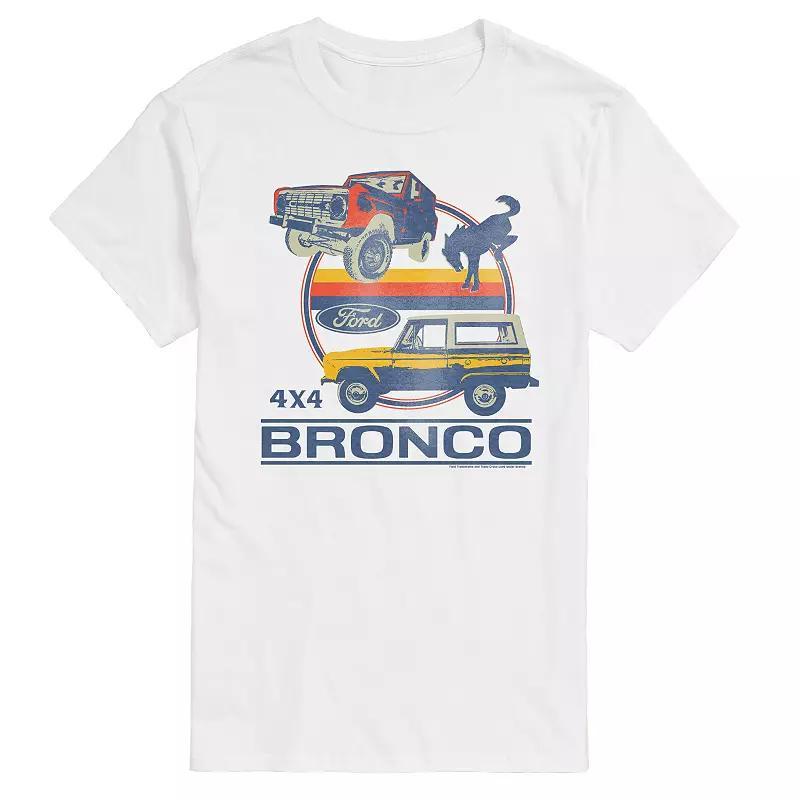 Big & Tall Ford Retro Bronco 4x4 Graphic Tee, Mens Product Image