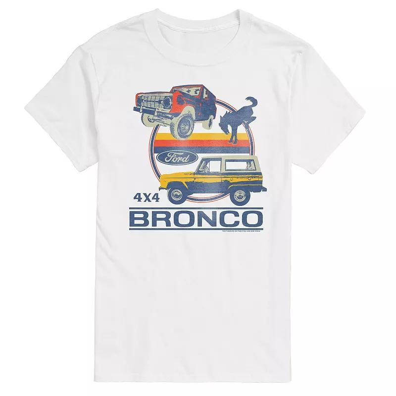 Big & Tall Ford Retro Bronco 4x4 Graphic Tee, Mens Product Image