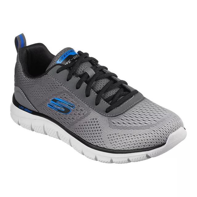 Skechers Track Ripkent Mens Sneakers Grey Gray Product Image