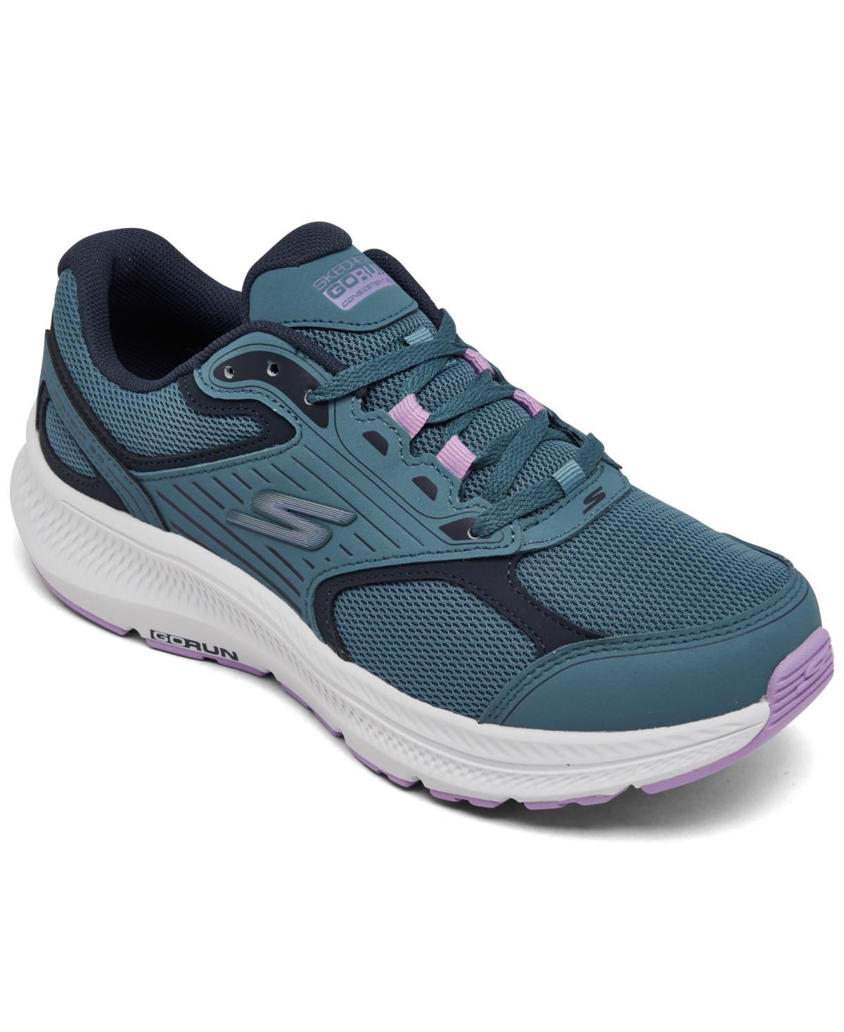 Skechers Womens Go Run Consistent 2.0 - Advantage Wide Width Running Sneakers from Finish Line - Blue Product Image