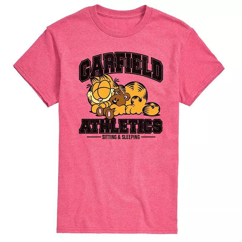 Mens Garfield Sleeping Athletics Graphic Tee Product Image