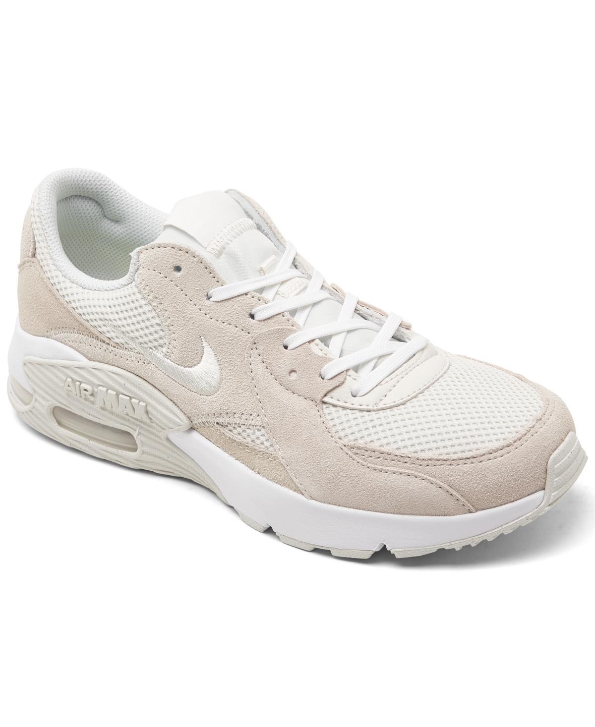 Nike Womens Air Max Excee Casual Sneakers from Finish Line - White Product Image