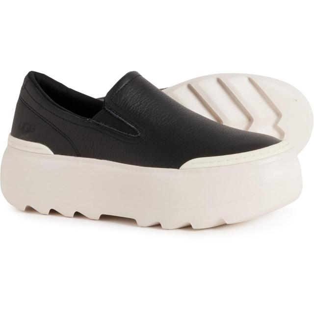 UGG® Australia Marin Mega Shoes - Leather, Slip-Ons (For Women) Product Image