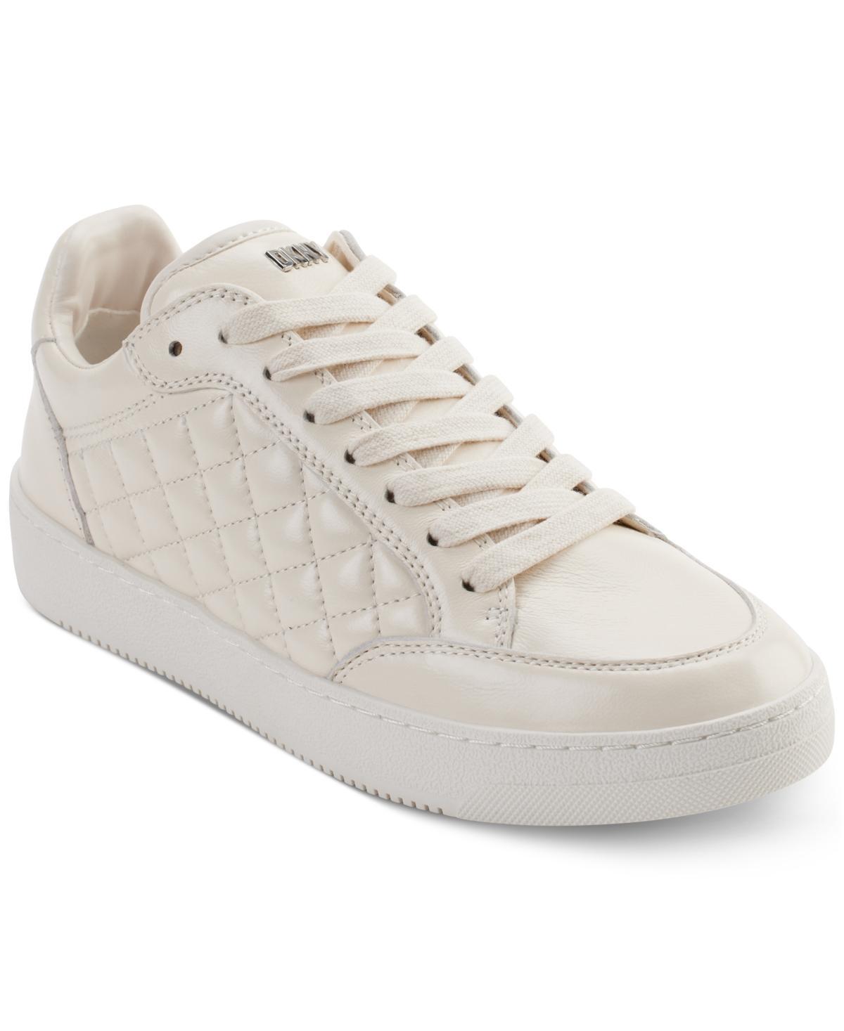 Dkny Womens Oriel Quilted Lace-Up Low-Top Sneakers Product Image