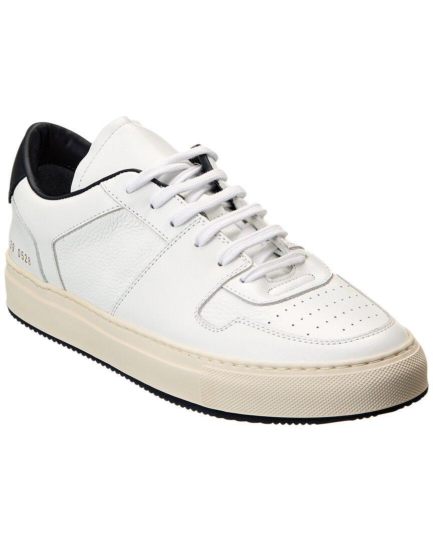 COMMON PROJECTS Decades Low Leather Sneaker In Black Product Image