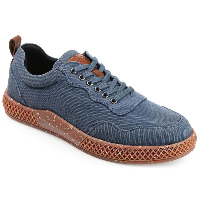 Thomas & Vine Kemp Textile Mens Sneakers Blue Product Image