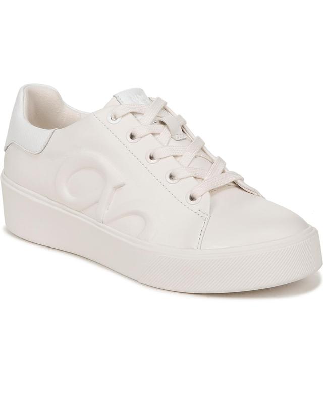 Naturalizer Morrison-Logo Sneakers - Warm White Product Image