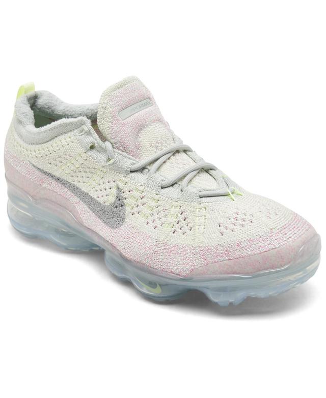 Nike Womens Air VaporMax 2023 Flyknit Next Nature Running Sneakers from Finish Line - SeaGlass Product Image