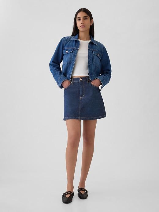 Denim Mini Skirt product image