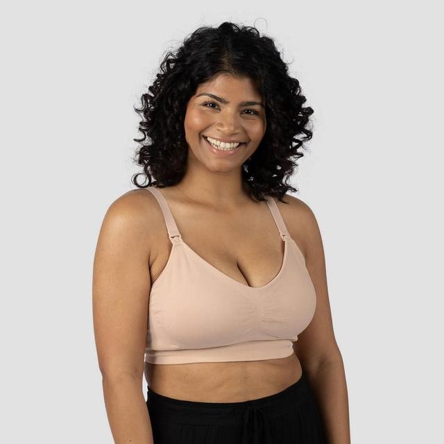 kindred by Kindred Bravely Womens Pumping + Nursing Hands Free Bra - Beige XXL Product Image