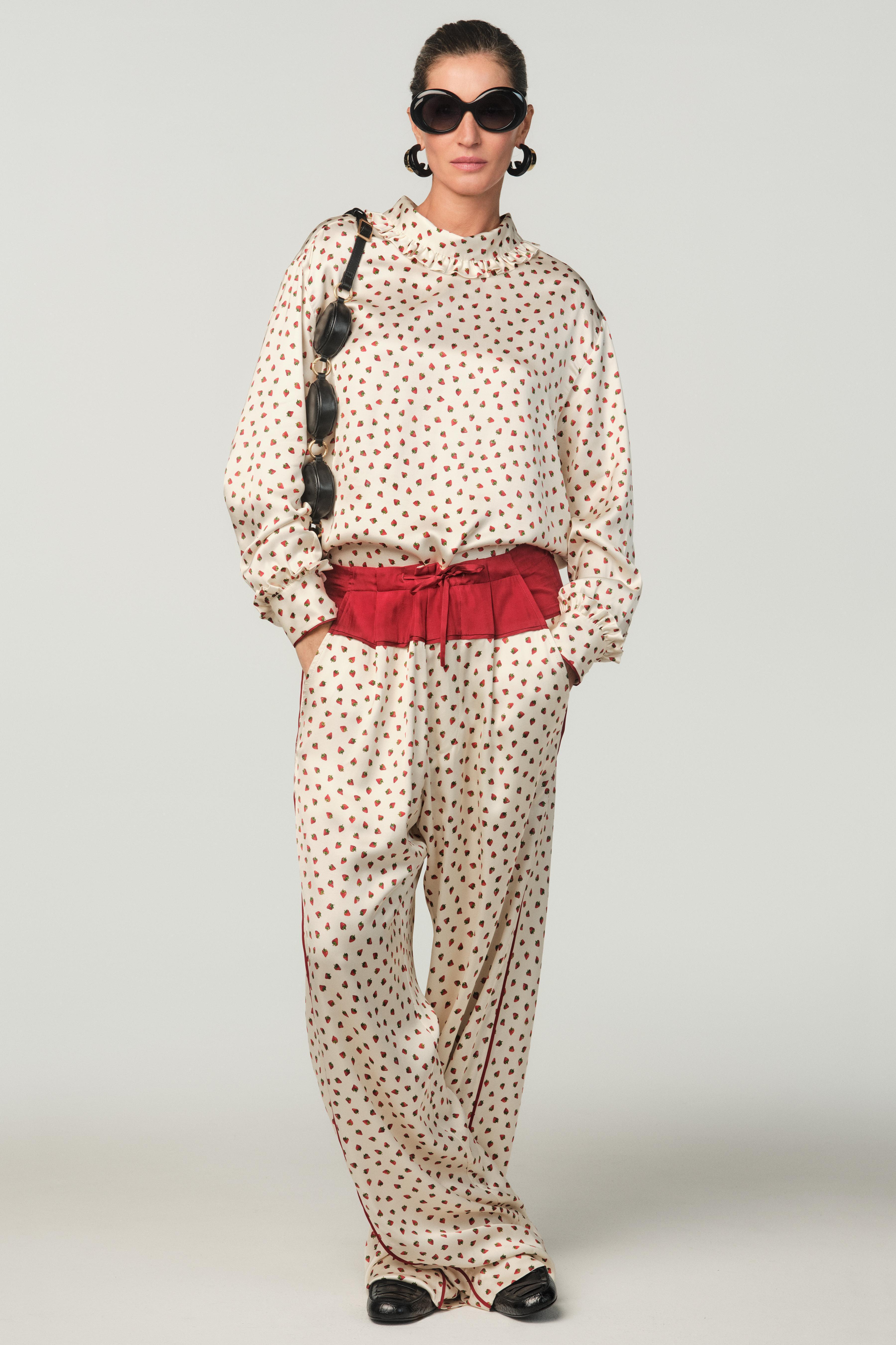 STRAWBERRY PAJAMA PANTS X STEFANO PILATI Product Image