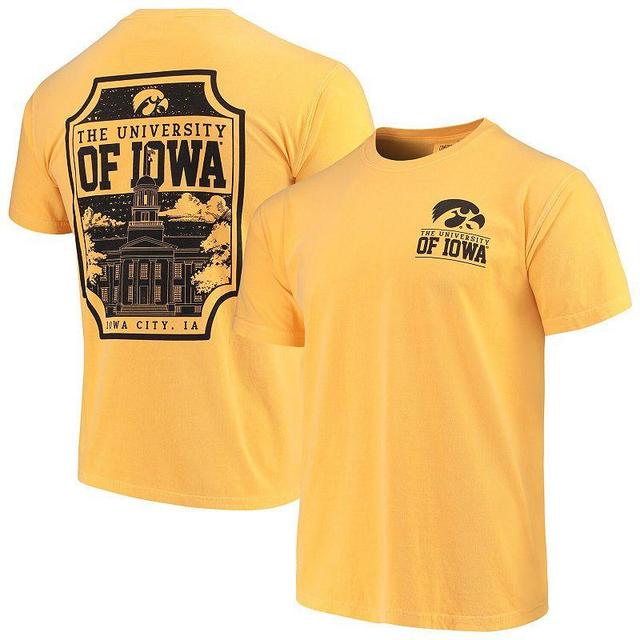 Mens Iowa Hawkeyes Comfort Colors Campus Icon T-Shirt Product Image