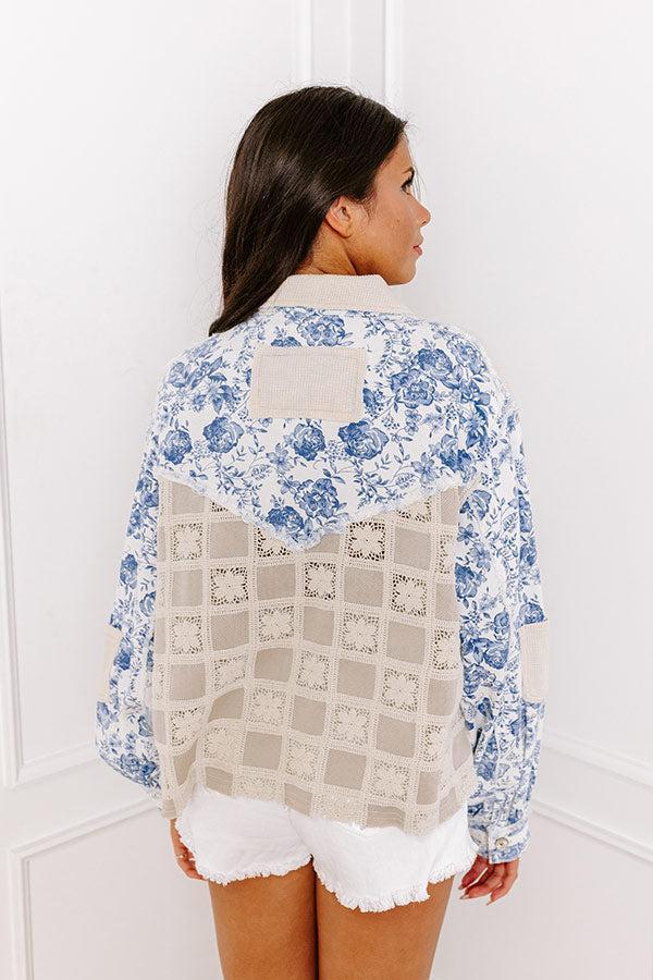 Garden Picnic Floral Jacket Product Image