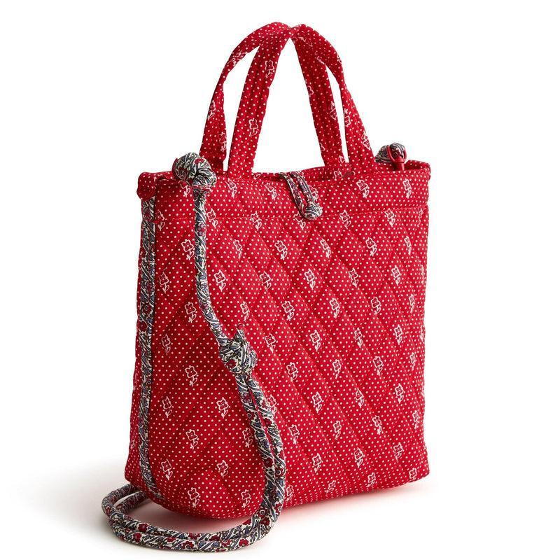 Vera Bradley Mini Original Tote Bag Women in Dotty Floral Red Product Image