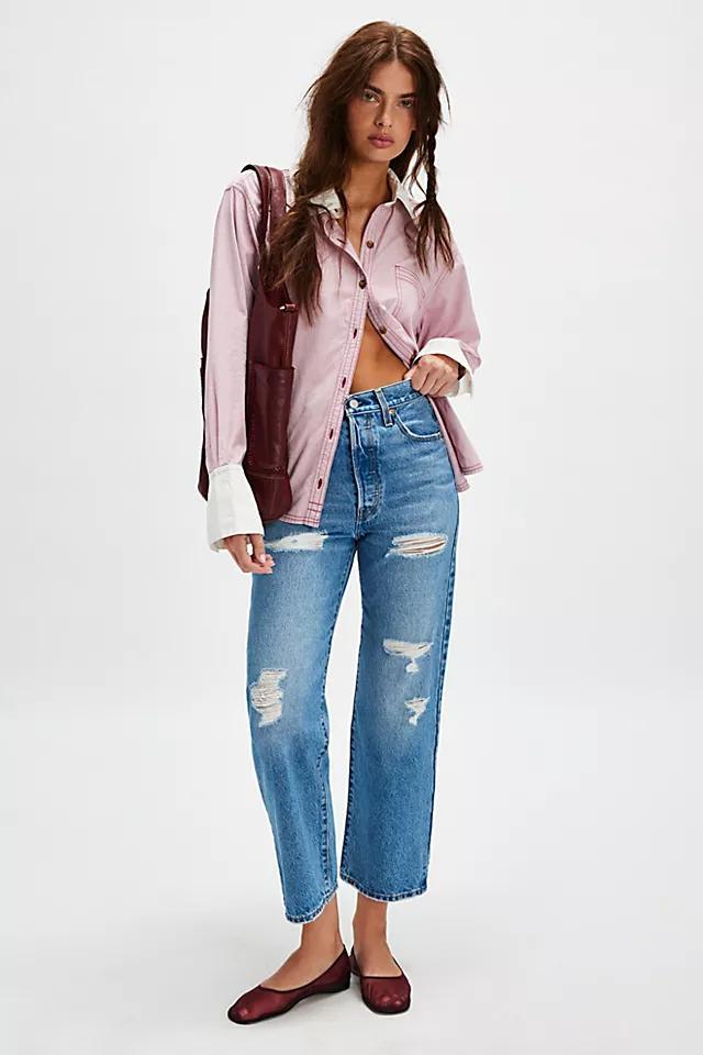 Levi's Ribcage Straight Ankle Jeans product image