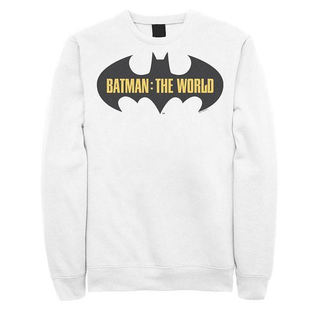 Mens Batman: The World Germany Red Logo Sweatshirt Product Image