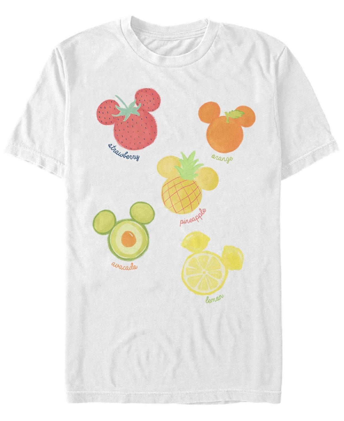 Disneys Mickey & Friends Mickey Mouse Mens Fruit Logos Tee Product Image