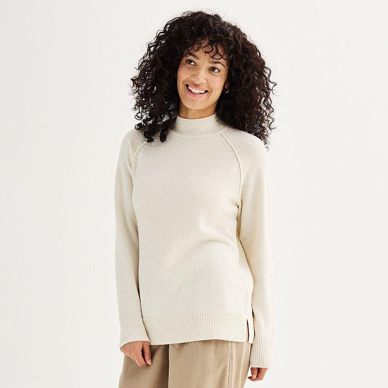 Womens Sonoma Goods For Life Mockneck Sweater product image