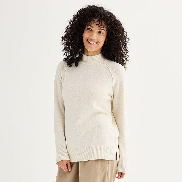 Womens Sonoma Goods For Life Mockneck Sweater Product Image