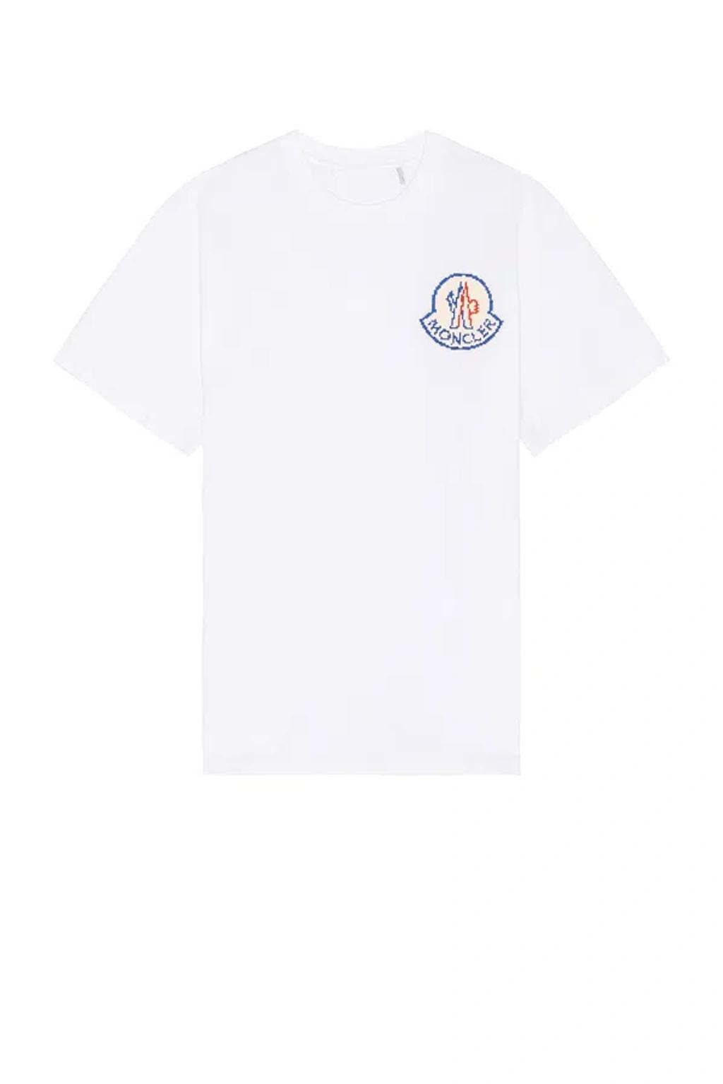 Graphic Tee In White Product Image