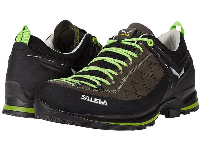 SALEWA Mountain Trainer 2 L (Smoked/Fluo Green) Men's Shoes Product Image