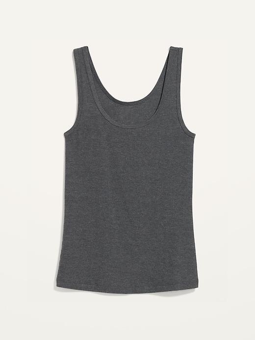 Rib-Knit First Layer Tank Top Product Image