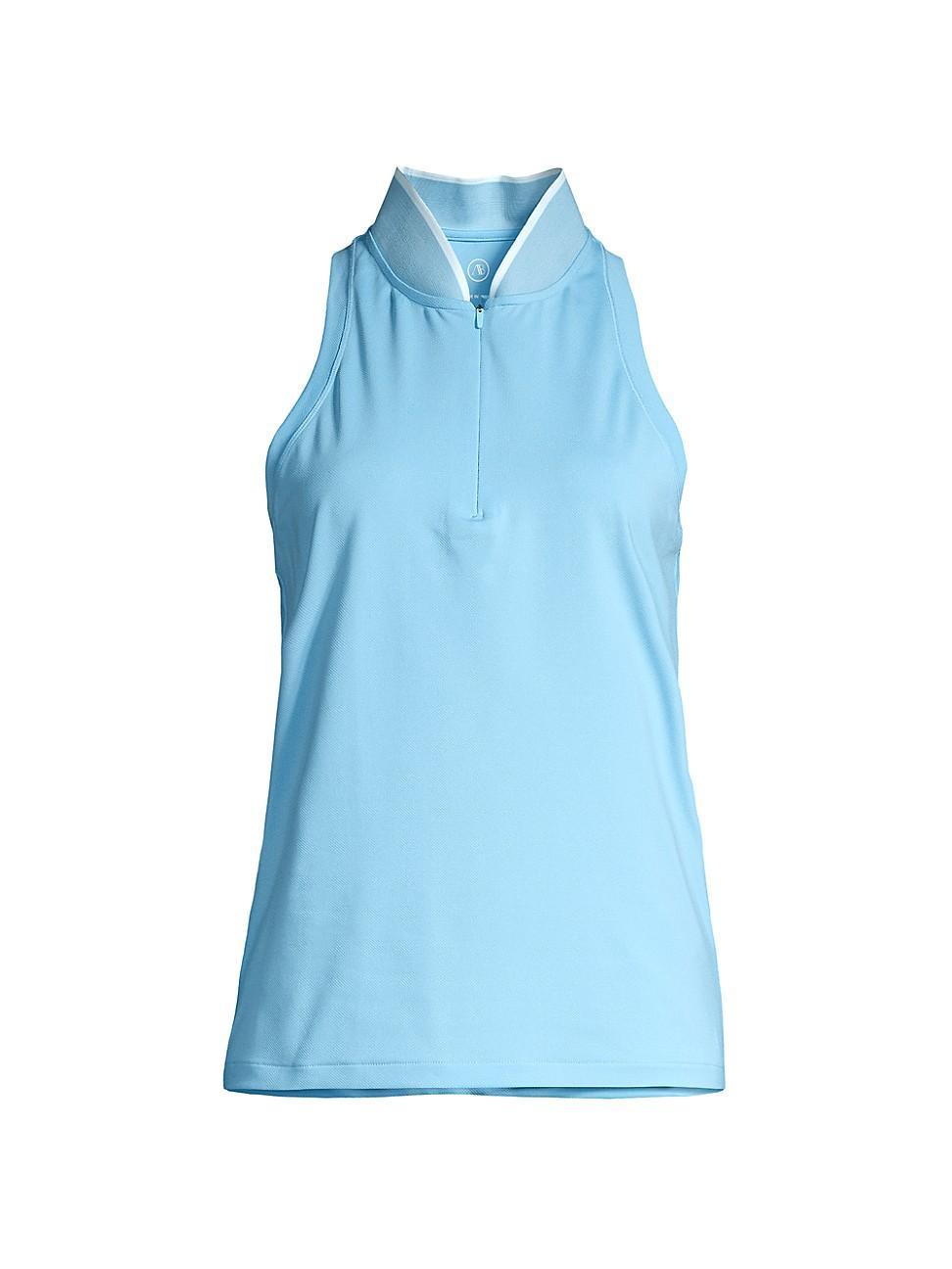 Womens Courtside Sleeveless Polo Product Image