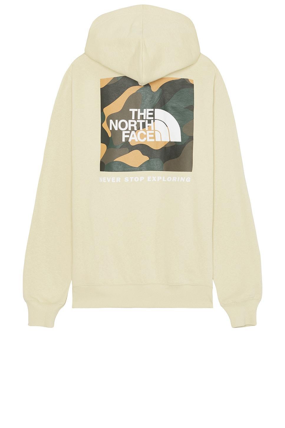 The North Face Box Nse Pullover Hoodie in Tnf Medium Grey Heather & Tnf Black - Grey. Size L (also in S, XL/1X). Product Image