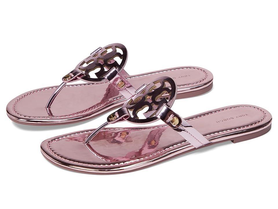 Tory Burch Miller Flip-Flop Sandals (Petunia Metallic) Women's Sandals Product Image