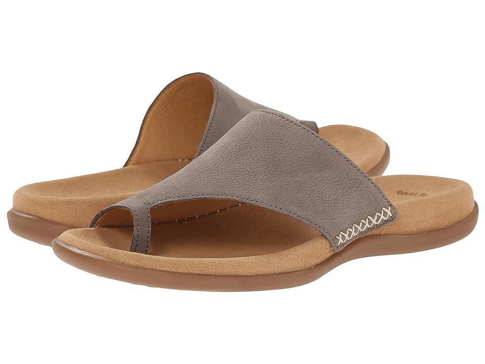 Gabor Gabor 0.3700 (Fumo Nubuck Lavato) Women's Sandals Product Image